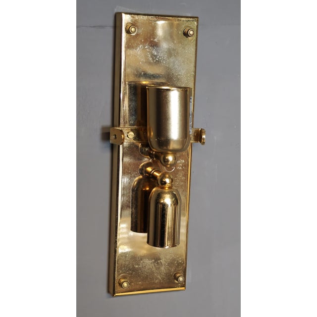 Italian 27/APM Wall Lights in Gold Graniglia Glass from Italamp, 1980s, Set of 3 For Sale - Image 9 of 18