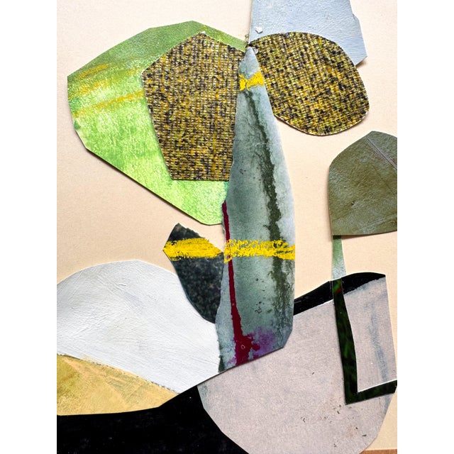 Paper "Magic Still Exists 1" Original Mixed-Media Collage on Paper by Zac Woodiel For Sale - Image 7 of 8