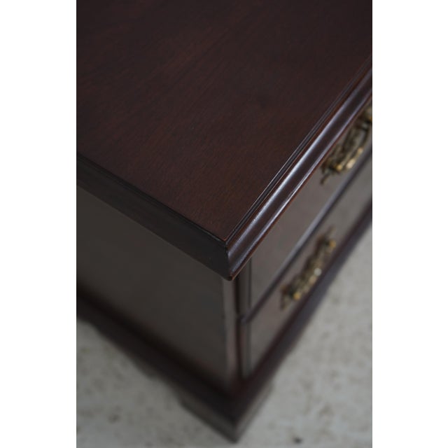 Ethan Allen Georgian Court Cherry Blanket Chest For Sale - Image 13 of 18