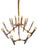 Beautiful 5 arms, 15 lights large chrome finished chandelier in style of Gaetano Sciolari , Italy, with very elegant and...