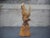 Vintage Eagle Statue in Wood, 1970s For Sale - Image 8 of 14