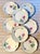 Chalet Rose 11 3/4" Chop Plate (Round Platter) by Chalfonte, crafted in Germany/Bavaria. Pattern: Chalet Rose, featuring a...