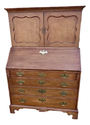 Kittinger Colonial Williamsburg Secretary Bookcase