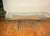 Vintage Glass Birch and Aluminum Rectangular Coffee Table For Sale - Image 10 of 12