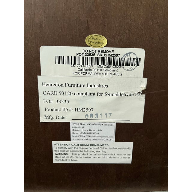 Gold Henredon X Mark D. Sikes Gilt Geometric Wall Mirror For Sale - Image 8 of 8