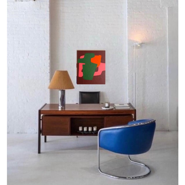 Textile Bodasca, Abstract Brick, 2026, Canvas For Sale - Image 7 of 12