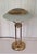 Vintage Table Lamp with Metal Base and Frosted Glass Shade from CK, 2000s For Sale - Image 4 of 8