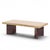 Brown Paul Frankl for Johnson Furniture Mid Century Mahogany and Cork Coffee Table For Sale - Image 8 of 9