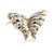 1990s Tiffany & Co Estate Butterfly Brooch Sterling Silver For Sale In New York - Image 6 of 11