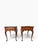 Queen Anne Vintage Councill Craftsmen Queen Anne Mahogany Banded Side Tables – Pair For Sale - Image 3 of 17