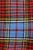 Merino Lambswool Knee Rug / Blanket in a Colorful Blue Plaid Pattern- Made in England For Sale In Dallas - Image 6 of 11