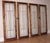 This set of 4 A&C Mission design leaded glass cabinet doors were original to my 1913 Arts & Crafts bungalow in the Villa...