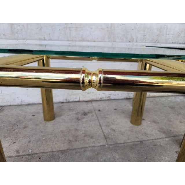 1980s Two Mastercraft Style Side Tables For Sale - Image 13 of 18