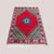 Vintage Hand-Knotted Moroccan Berber Wool Rug, 1960s, in Good conditions. Designed 1960 to 1969