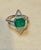3.8 Ct Finest Zambian Cushion Cut Emerald & 1.5Ct Diamond Ring, 18 Kt Gold , 7.5 For Sale - Image 18 of 18