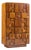 Lane Staccato Brutalist Mid Century Walnut Armoire Dresser For Sale