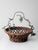 Vintage Large Grapevine Basket With Metal Handle For Sale - Image 12 of 18