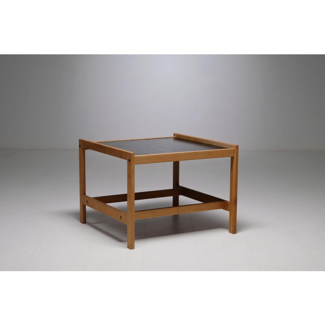 Side Table by Borge Mogensen, 1970s, in Good conditions. Designed 1970 to 1979 This piece has an attribution mark, I am...