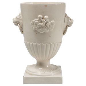 19th Century Italian White Chalice Cup from Giustiniani
