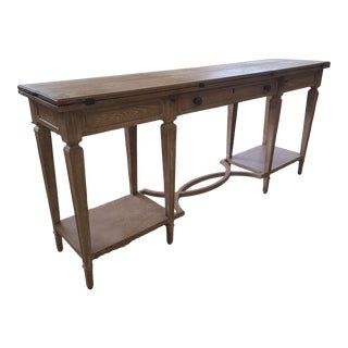 Contemporary Stanley Furniture Wethersfield Estate Flip Top Table For Sale