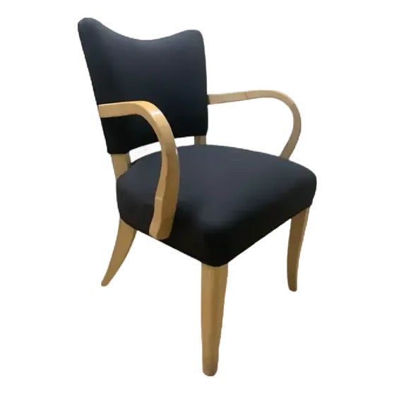 Attributed to Brueton Root Beer Side Chair For Sale
