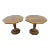 Weiman Mid Century Modern Octagon Pair of Side End Tables For Sale