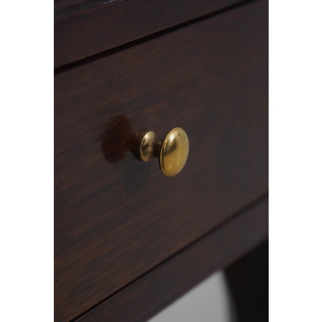 Brown Stickley Colonial Williamsburg Mahogany Silver Chest For Sale - Image 8 of 18