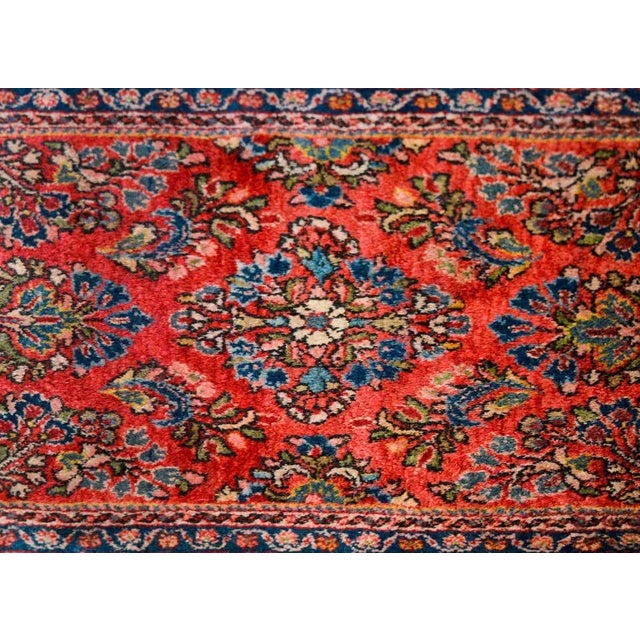 1930s Early 20th Century Persian Sarouk Rug For Sale - Image 4 of 11