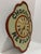 Art Nouveau 1920s French Chocolat Révillon Advertising Wall Clock Painted Tin 23" For Sale - Image 3 of 8