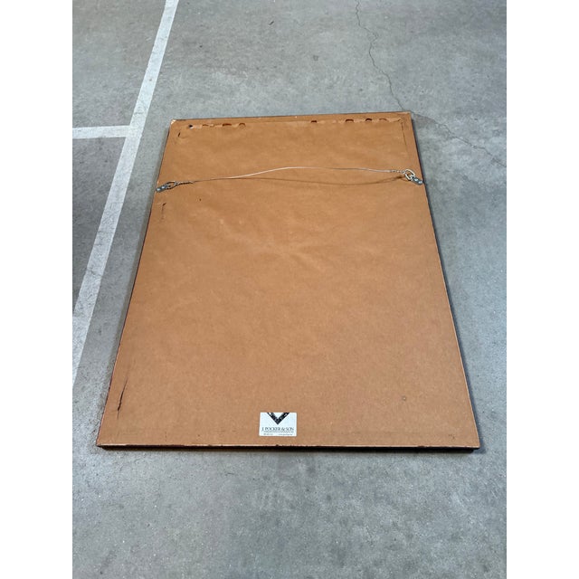 Large Phyllis Rose Framed Flowers Art Original Numbered 30/75 J.Pocker Frame Excellent condition Numbered 30/75 Added in...