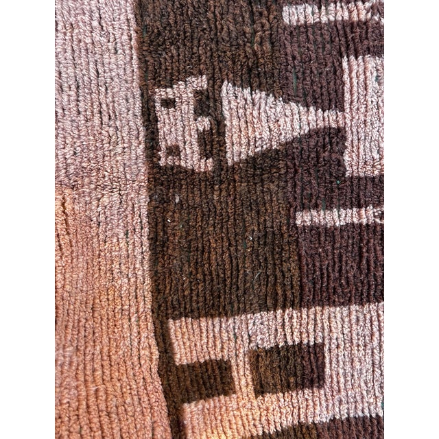 Bauhaus Moroccan Berber Rug, 1990 For Sale - Image 3 of 10