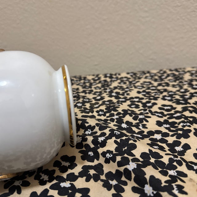 Ceramic Vintage Candrea Japan Porcelain Cherub/Angel Medallion Cup With 22k Gold Gilt Accents, Wedgwood Style For Sale - Image 7 of 8