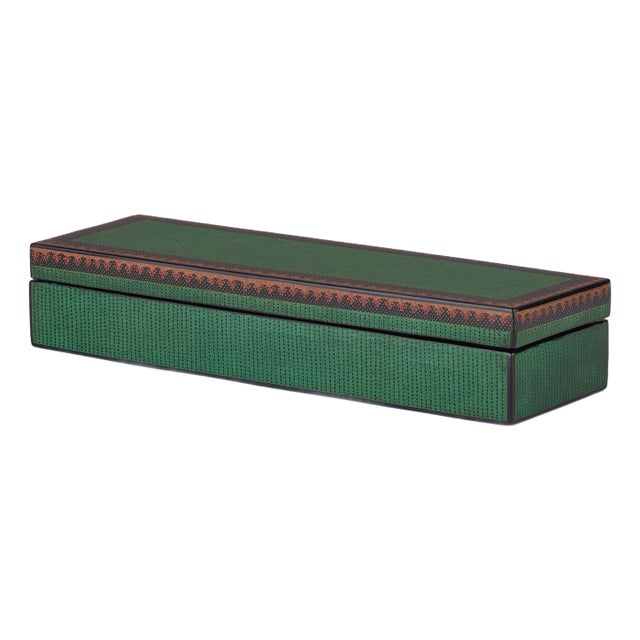 Contemporary Lacquerware Long Box For Sale