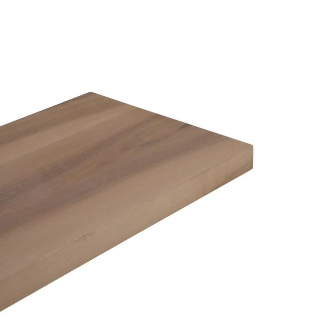 Zoom Console Table in Brown and Wood by Mobimex TIX For Sale - Image 5 of 11