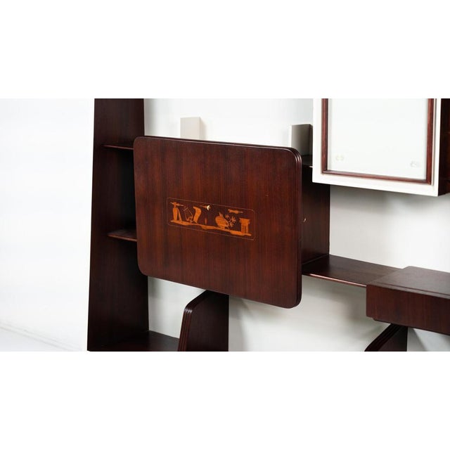 Mid-Century Bookcase attributed to Gio Ponti for Ariberto Colombo, 1945 For Sale - Image 13 of 16