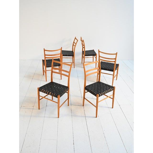 Chairs by Yngve Ekström for Gemla Möbler, 1960s, Set of 6 For Sale - Image 13 of 13
