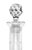 Mid 20th Century Cut Crystal Decanters- Set of 2 For Sale - Image 4 of 12