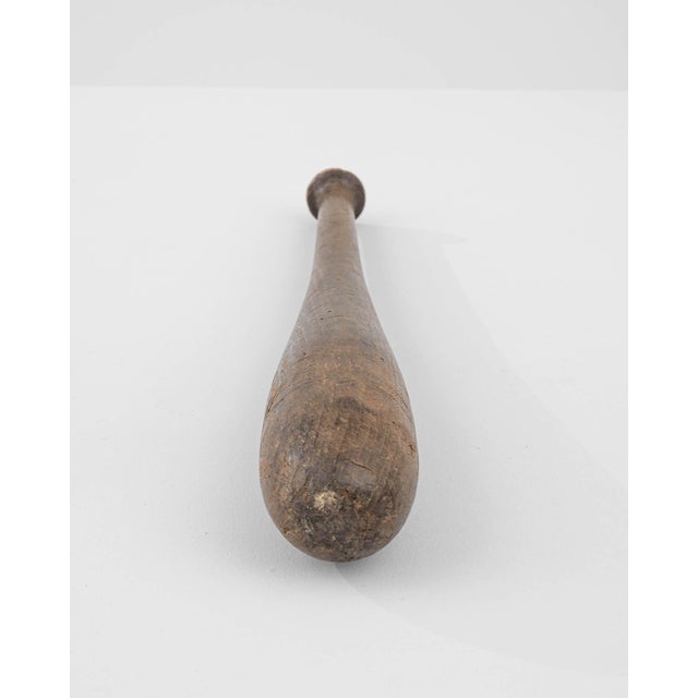 Wood 20th Century Belgian Wooden Baseball Bat For Sale - Image 7 of 18