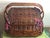 Vintage Picnic Time Picnic Basket For Sale - Image 4 of 13