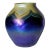 Tiffany Favrile Pulled Feather Miniature Vase For Sale