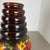 Large Fat Lava Multi-Color Floral Floor Vase from Scheurich, 1970s For Sale - Image 9 of 16