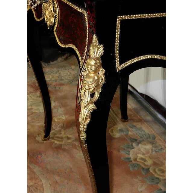 Small Napoleon III Cabinet in Boulle Marquetry, 19th Century For Sale - Image 18 of 18