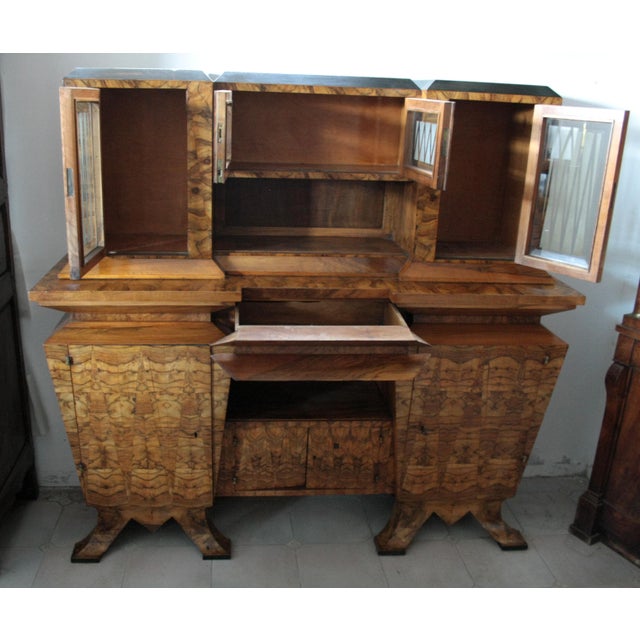 Art Deco Two-Body Sideboard, 1933, Set of 2 For Sale - Image 6 of 18
