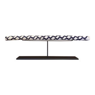 African Tutsi Glass Beaded Staff For Sale