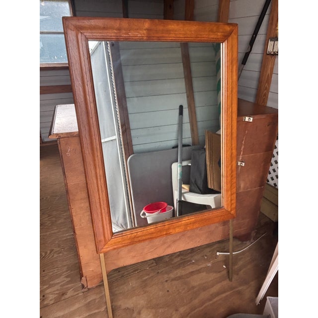 1960s 1960s Cushman Dresser and Mirror For Sale - Image 5 of 6