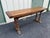 Brown Rustic Tavern Oak Flip Top Dining Console Table For Sale - Image 8 of 12