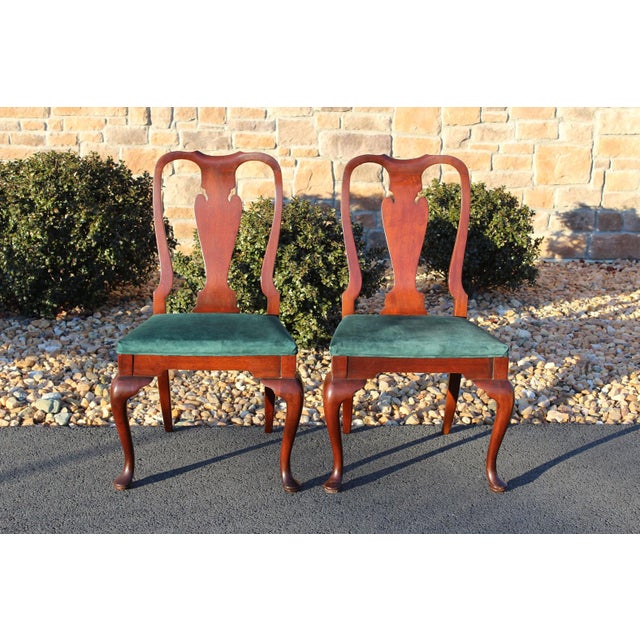 Hickory Chair Mahogany Dining Room Chairs—Set of 6 For Sale - Image 13 of 18