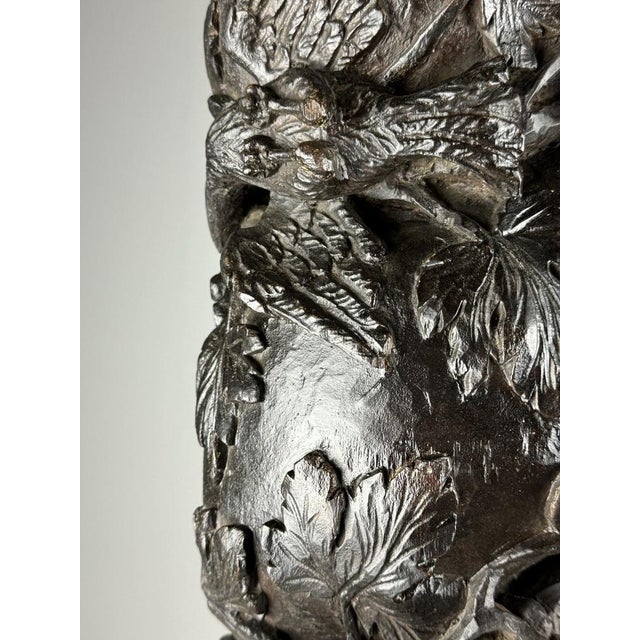Hand-Carved Column, 18th Century For Sale - Image 6 of 18