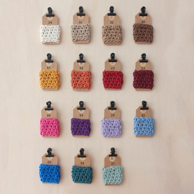 Small Red Layers Handmade Crochet Lamp by Com Raiz For Sale - Image 10 of 12