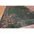 1930s Solid Green Field Floral Antique Chinese Art Deco Carpet Rug For Sale - Image 4 of 9